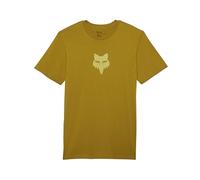 FOX Head Ss Prem Tee - Men - Yellow - size M- model 2025 M