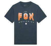 FOX Racing Mens T-Shirt - BLOCK 195 Original SS TEE (Deep Cobalt)