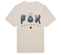 FOX Racing Mens T-Shirt - BLOCK 195 Original SS TEE (Off White)