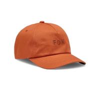 Fox Racing Men's Wordmark Adjustable Hat Atomic Orange