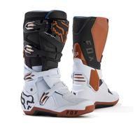 FOX Racing MOTION Motocross Boots (Black/White/Gum)