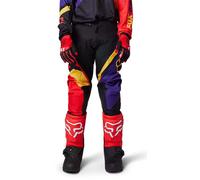 FOX 180 Xpozr Youth Motocross Pants, black-red-yellow, size 26