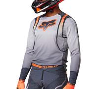 Fox Racing Mx 360 Vizen Long Sleeve Jersey Grey S Men