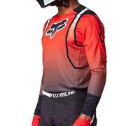 FOX 360 Vizen Motocross Jersey, black-red, size L for Men