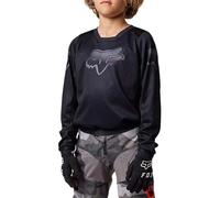 Fox Racing Mx Blackout Long Sleeve T-shirt Black 6-7 Years Boys,Girls