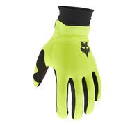 FOX Defend Thermo Motocross Gloves, black-yellow, size M for Men