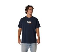 Fox Racing MX T Shirt Checker 195 Original Navy Tee 38496-329 MDNT
