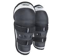 Fox Clothing PeeWee Titan Youth MTB Knee/Shin Guards Black/Silver