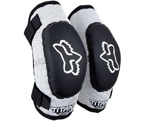 Fox Racing Peewee Titan Elbow Guard, elbow pad, Children's, Black, S-M