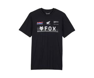 Fox Racing premium tshirt short sleeve mens cotton Honda X black HALF PRICE