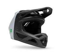 Fox Racing Rampage 5050 - MTB Mountain Bike Helmet - MIPS Helmet - ECE Helmet - Lightweight ABS Shell - 360° Ventilation - Adjustable Visor - Black/White, Size: 2X