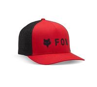 Fox Racing Men's Standard Absolute Flexfit HAT, Flame RED, Small