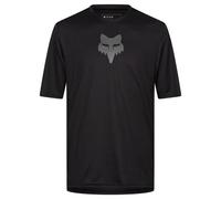 Fox Racing Ranger Fox Head Short Sleeve MTB Jersey - Black / XLarge