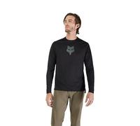 Fox Racing Ranger Fox Head Long Sleeve MTB Jersey - Black / Large