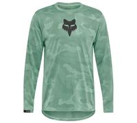 FOX Racing - Ranger Tru Dri L/S Jersey - Cycling jersey size M, turquoise