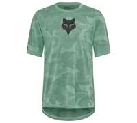 Fox Clothing Ranger Tru Dri Short Sleeve MTB Cycling Jersey Pine
