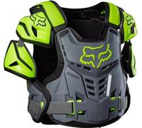 Fox Racing Raptor Vest, Ce, RAPTOR PROTECTOR VEST - CE, Men's, Grey, L-XL