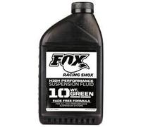 Fox Racing Shox 10 Weight Green High Performance Suspension Fluid 32oz Green