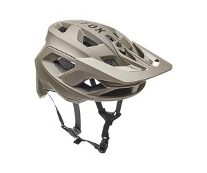 Fox Racing Speedframe Helmet Solid, CE - MTB mountain bike helmet - MIPS protection - adjustable visor - optimized ventilation - 360° fit system - removable liner - Military, Size: L