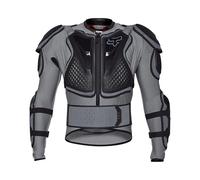 Fox Racing Titan Sport Jacket - Motocross Protector Jacket - Ventilation System, Removable Back Protector - Cloud Grey, Size: 2X