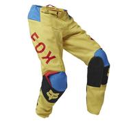 FOX 180 Race Spec Motocross Pants, blue-yellow, size 36 for Men