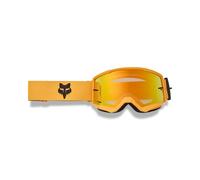 FOX Main Core Mirrored Lens Motocross Goggles, black-yellow for Men