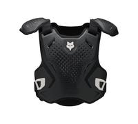 Fox Racing Unisex R3 Motocross Dirt Bike Chest Roost Deflector, Black, Small/Medium