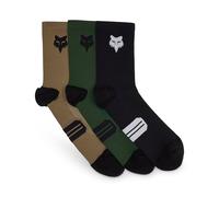 Fox Racing Unisex Unisex 6" Ranger Mountain Bike Socks 3-pack