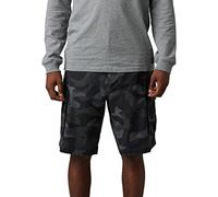 Fox Racing Unisex's Slambozo Cargo Shorts, Black Camo, 30