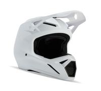 Fox Racing V1 Solid Helmet, Mips Technology, Ventilated, Removable Liner, True-to-Size Fit, Protection for MX & Off-Road, Matte White, Size: M