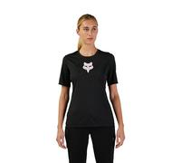 Fox Racing W Ranger Ss Jersey Foxhead, Windbreaker, Men's, Black, M