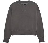 Fox Racing - W WORedMARK Oversized Fleece Crew, Fleece, PTR, XS Pewter