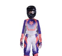 Fox Racing Women's 180 Collect Motocross Dirt Bike Jersey, Grape, Medium Grey