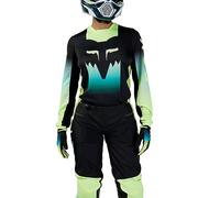 Fox Racing WOMEN'S 180 FLORA MOTOCROSS JERSEY, BLACK/YELLOW, Medium
