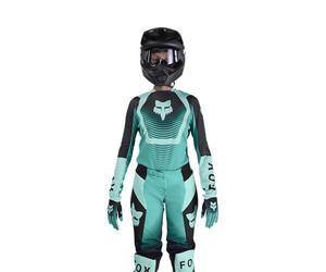 Fox Racing Women's 180 Motocross Dirt Bike Jersey, Spearmint Collect, Small
