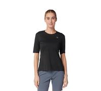 Fox Racing Women's Flexair Ascent Short Sleeve Jersey Shirt, Black, Large