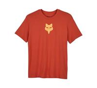 Fox Racing Women's Fox Head Short Sleeve Tee T-Shirt, Atomic Orange, Medium