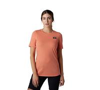 Fox Racing Women's Ranger Drirelease SS Jersey, Fract: Salmon, M