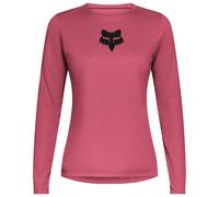 FOX Racing - Women's Ranger L/S Jersey Fox Head - Cycling jersey size M, red/pink