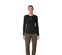 Fox Racing Women's Ranger Tru Dri Short Sleeve Jersey Shirt, Black, Large