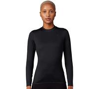 Fox Racing - Womens Tecbase Fire Ls Shirt,Black,S