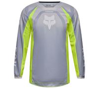 FOX Racing Youth 180 FRAME MX Jersey (Grey/Yellow)