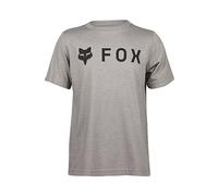 Fox Racing Youth Absolute Short Sleeve T-Shirt, Heather Graphite, Small