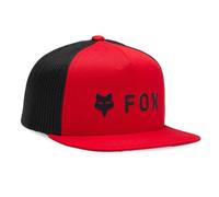 FOX Absolute Mesh Youth Snapback Cap, black-red