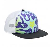 Fox Racing YOUTH Hat - FUTURE Trucker Cap - Light Grey