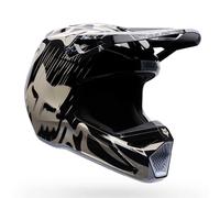 FOX Racing Youth MX Helmet - V1 DIFFUSE SE (Black/Grey)