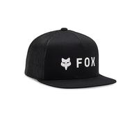 FOX Absolute Mesh Youth Snapback Cap, black-white