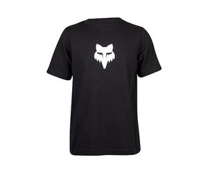 Fox Racing YTH Fox Legacy Ss Tee - Youth T-Shirt with Iconic Branding, Classic Style & Supreme Comfort, Midweight & Soft, Perfect for Weekly Rotation, Color: Black, Size: M