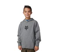 Fox Racing Yth Legacy Fleece Po, windbreakers, Unisex Kids, Grey, S
