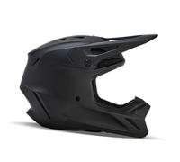 Fox Racing YTH V3 Solid Helmet - Youth Mips Technology, Lightweight Composite Fiberglass Shell, Internal Hydration System, Matte Black, Size: YS